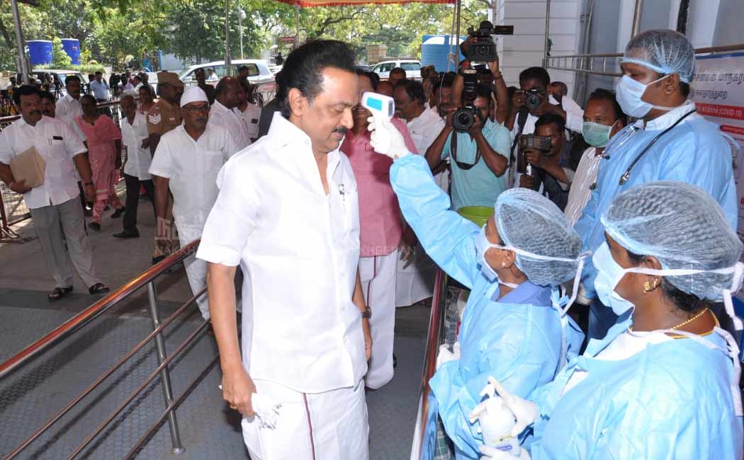 Corona safety arrangements at Tamilnadu assembly