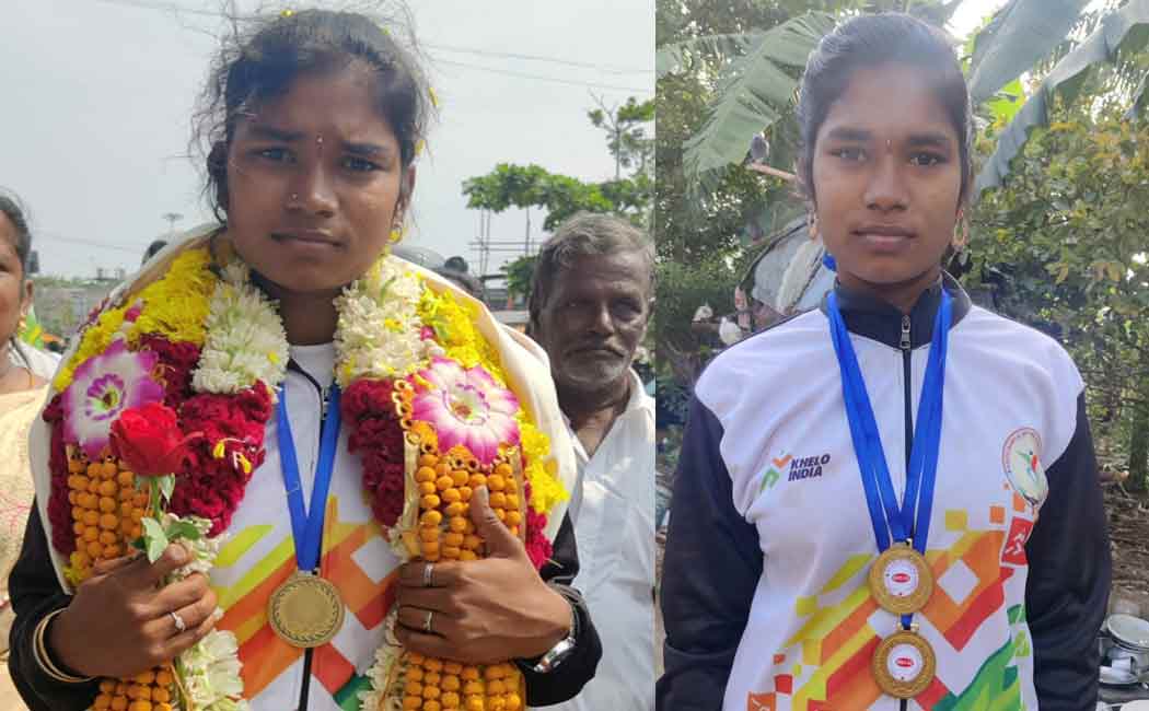 Tamil Nadu female athlete who won consecutive medals