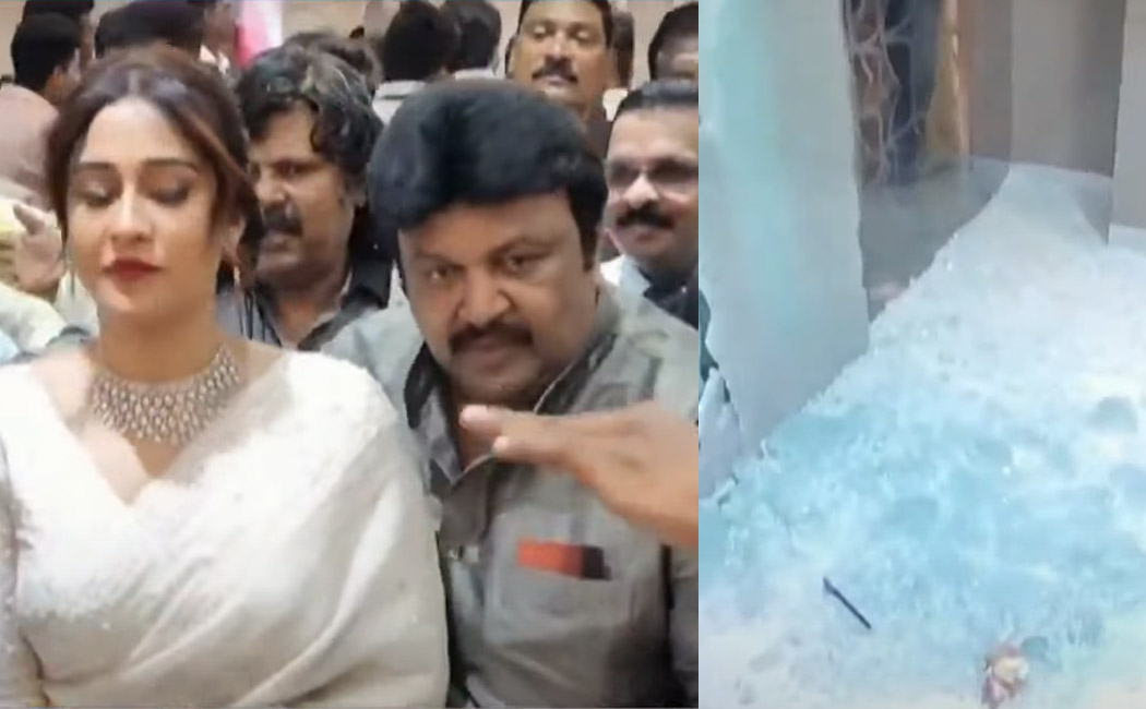 Accident at the opening ceremony attended by Prabhu, Regina