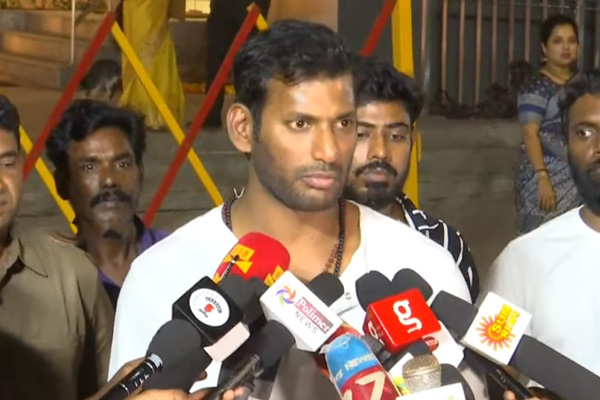 vishal about 2024 and 2026 election, his political party, and vijay tvk entry