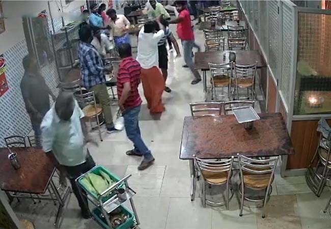 The laughter that made the restaurant a battlefield!