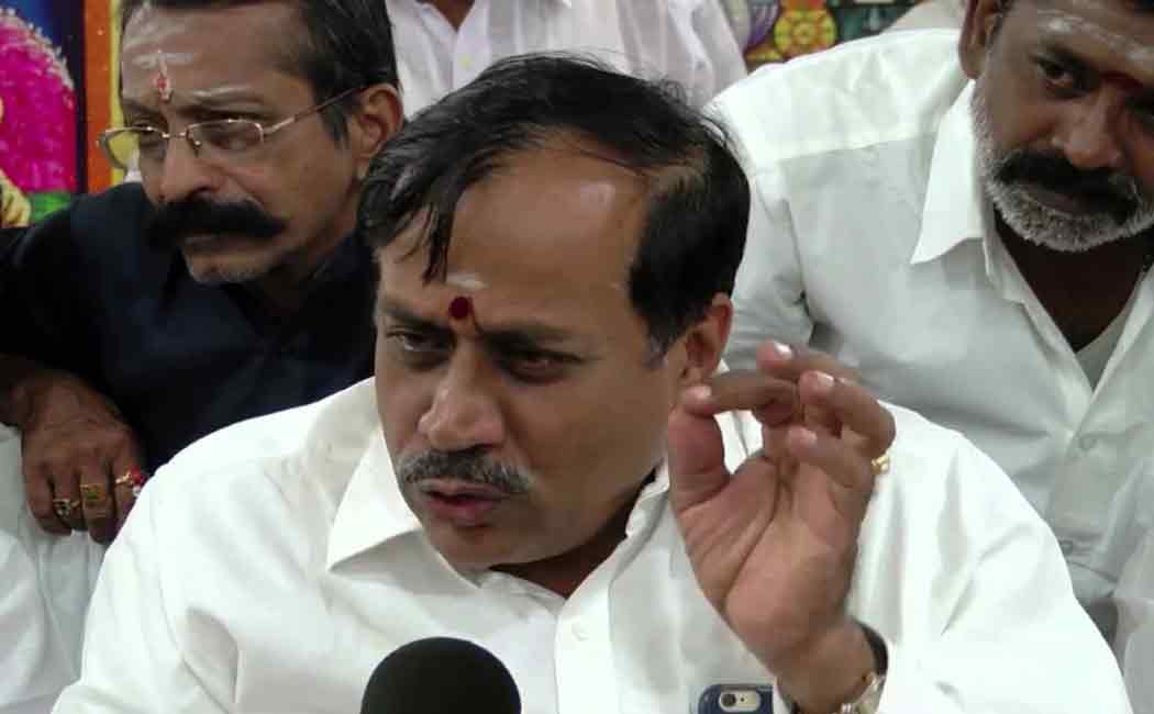 H Raja on Ramadass trip