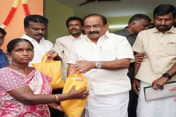 Minister Chakrapani says CM mk stalin is implementing countless projects as a guide for India