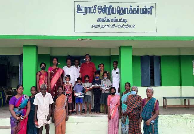 Closed three years ago Re-opening of Government School by Nakkeeran initiative