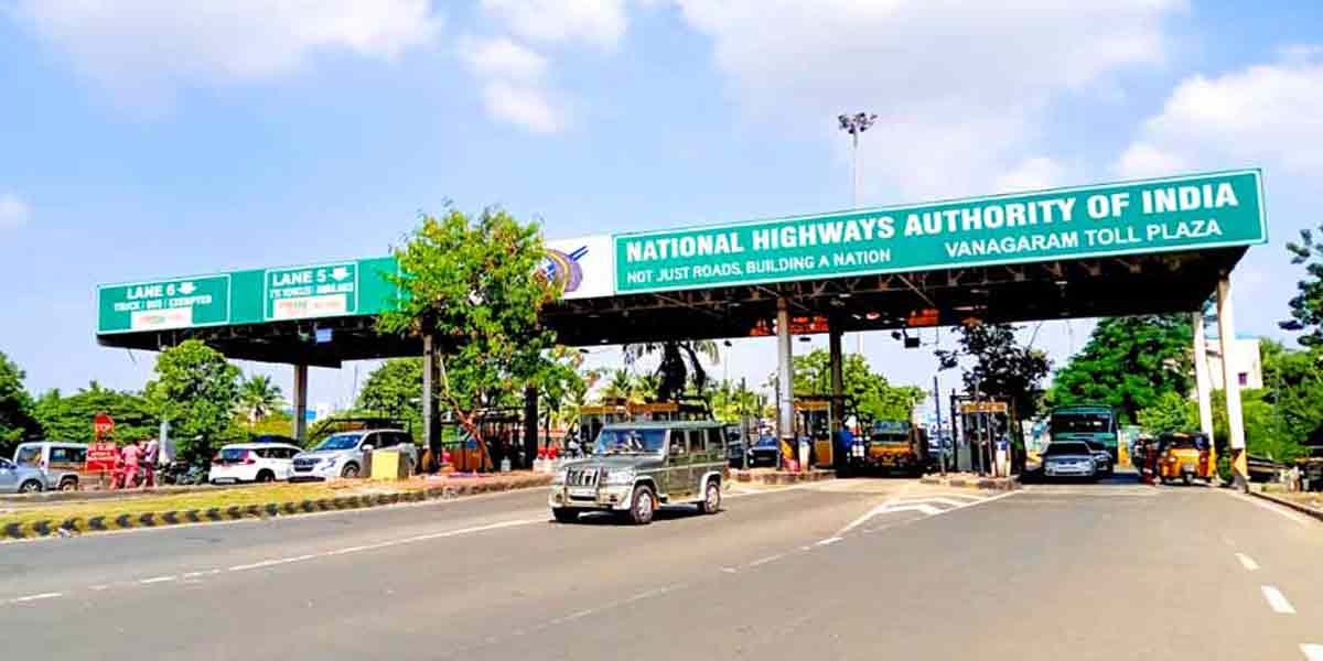 toll plazas