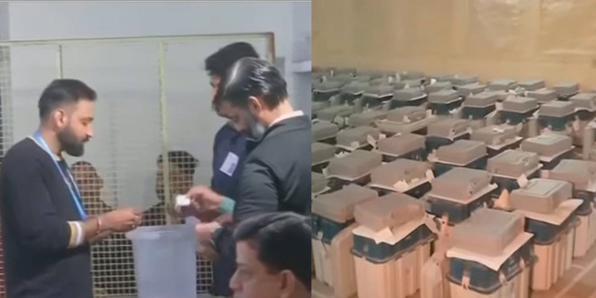 Counting of votes for four state assembly elections has begun