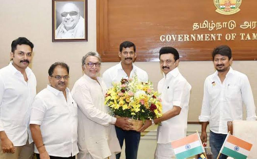 south indian artist association thanked cm stalin