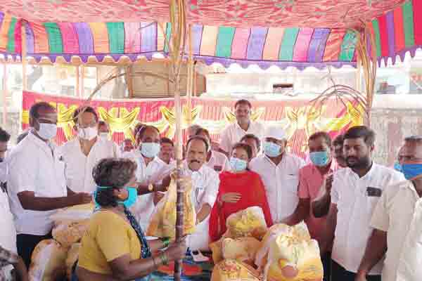 MLA who issued the order to the beneficiaries of the housing scheme for all!