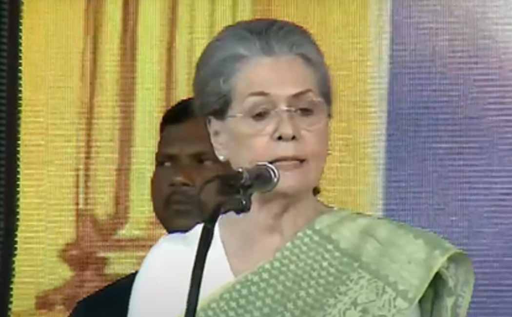 The kalaignar who fought for gender equality says Sonia Gandhi