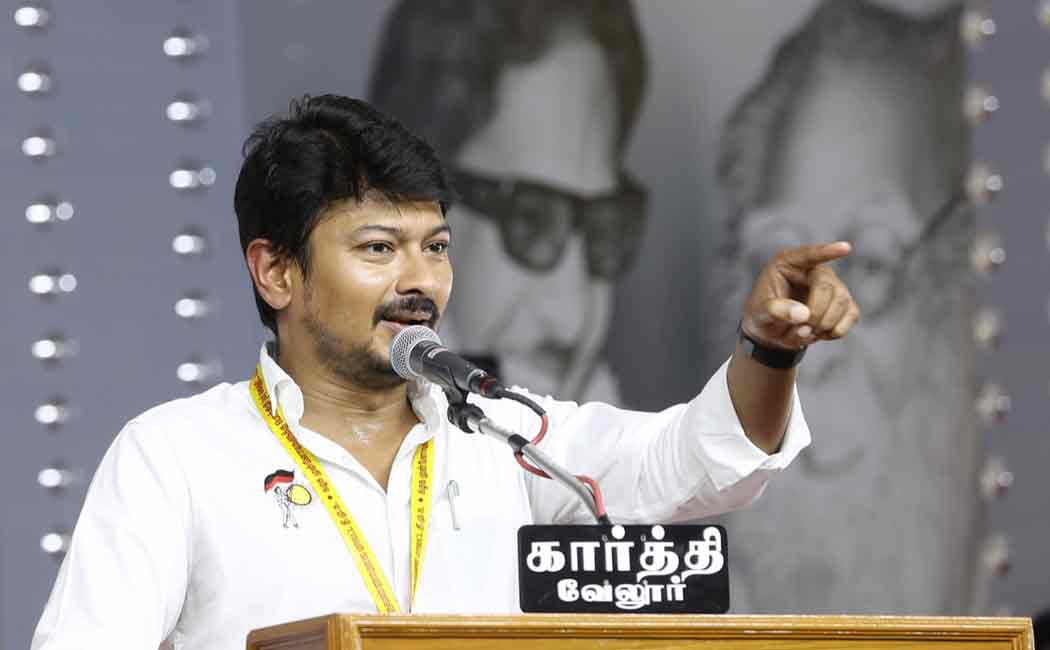"Fall of the Fascists from the South!" - Minister Udayanidhi