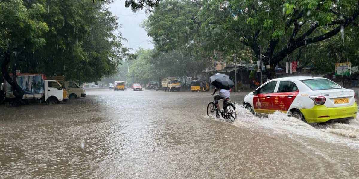Bleaching rain in Chennai ... likely to last for two more hours!
