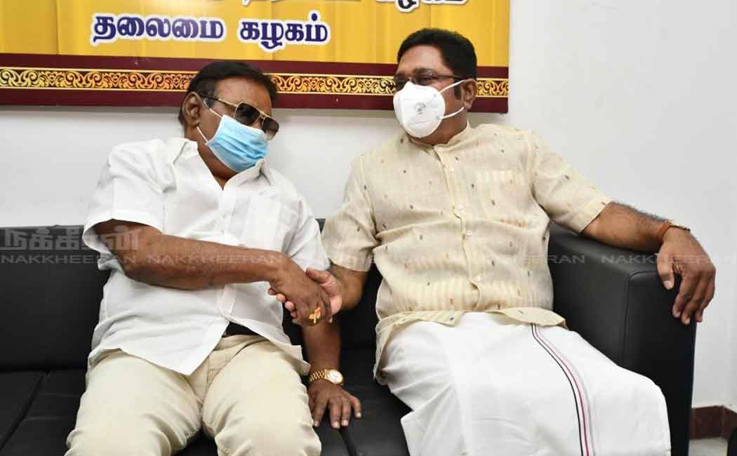 TTV.Dhinakaran-Vijayakanth meeting