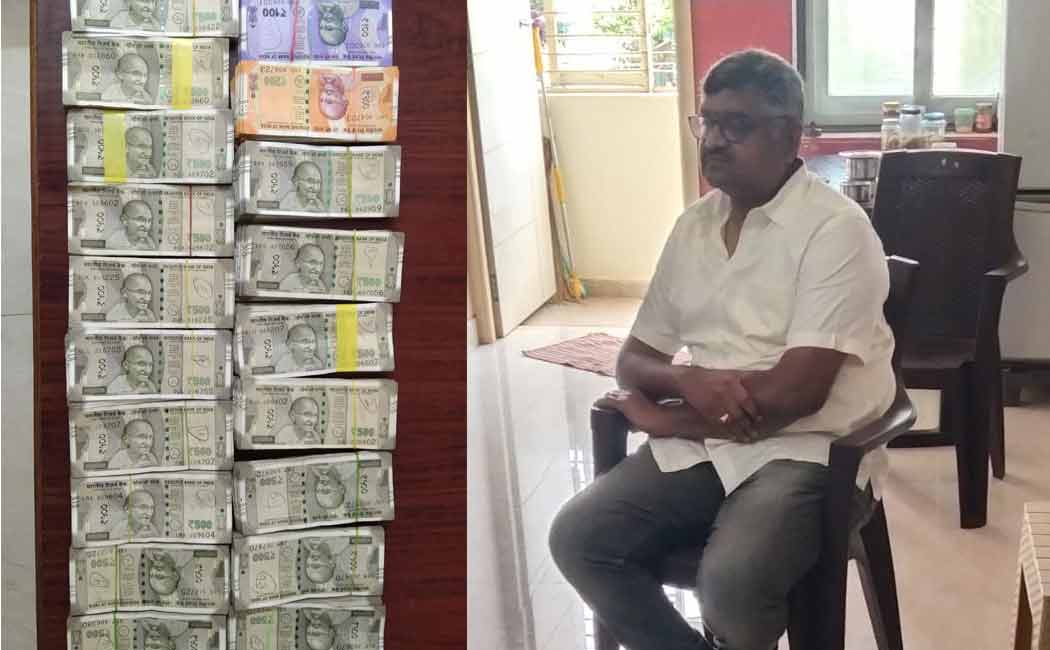 Officer arrested for taking bribe on Diwali in Trichy