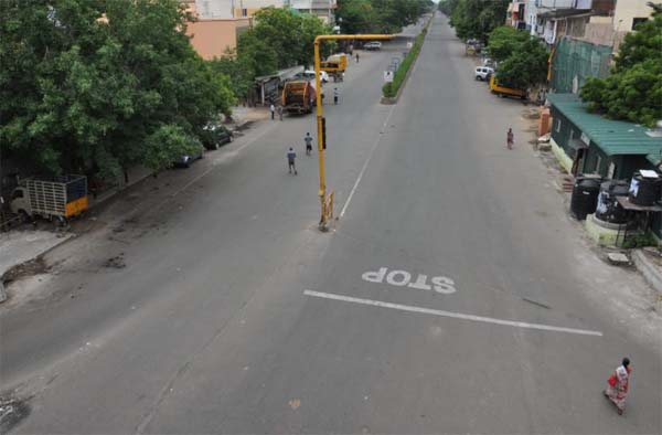chennai full lockdown - Thirumangalam, Anna Nagar - Pictures