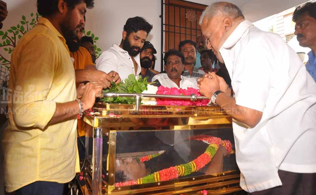 Actor Mylaswamy passes away; Celebrities Pay Tribute