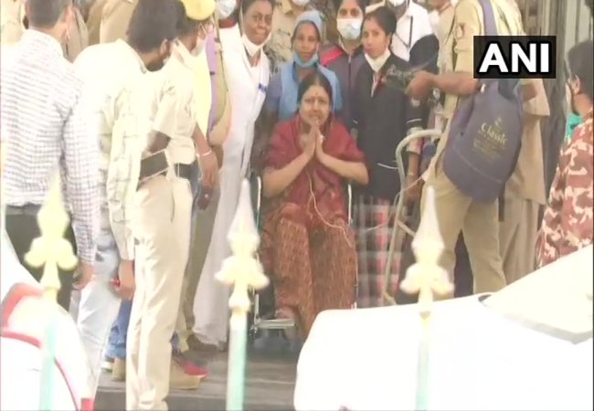 sasikala health condition hospital statement