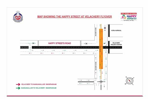 Traffic change in Chennai Police announcement