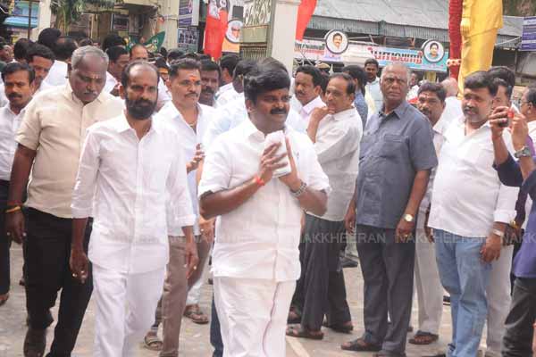 The case against former minister C. Vijayabaskar has been adjourned