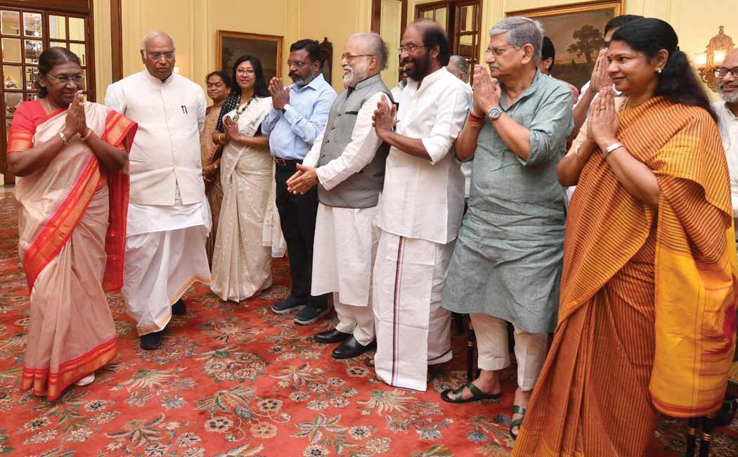Allies of India meet with the President