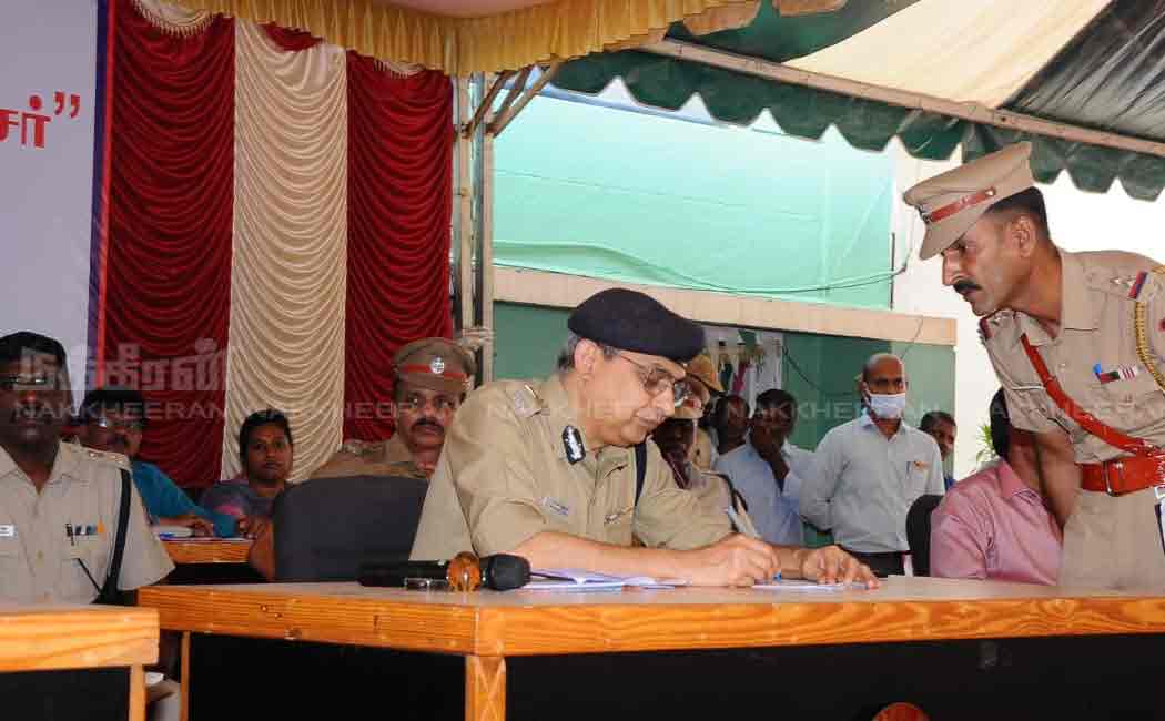greater chennai corporation police commissioner grievances received from police
