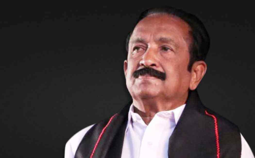 vaiko plea suspended in supremevourt