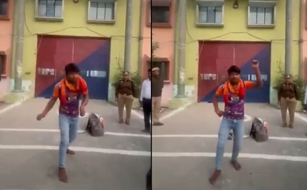 The person who dance the prison door at uttar pradesh