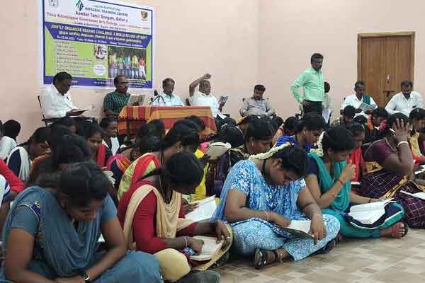 2 hour non-stop book reading show for world record!
