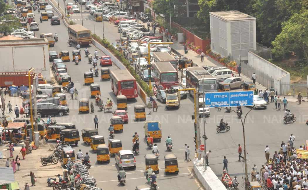 60% public transport operate Chennai