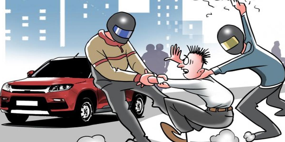 Kidnap the car driver and get Rs. 22 lakhs of robbery
