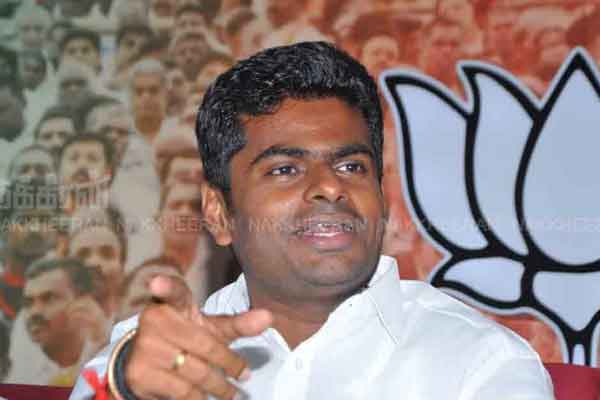Annamalai in Karnataka BJP Politics