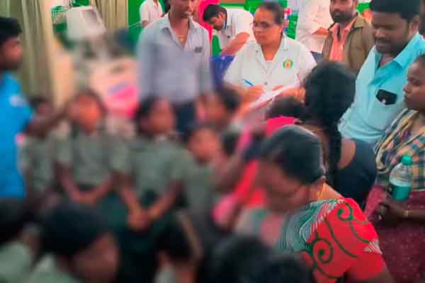 Fainted students; Two incidents in one day