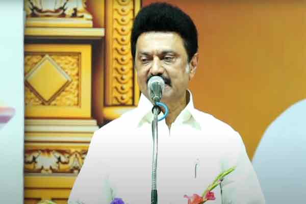 CM MK Stalin speech Number one Tamil Nadu is the goal