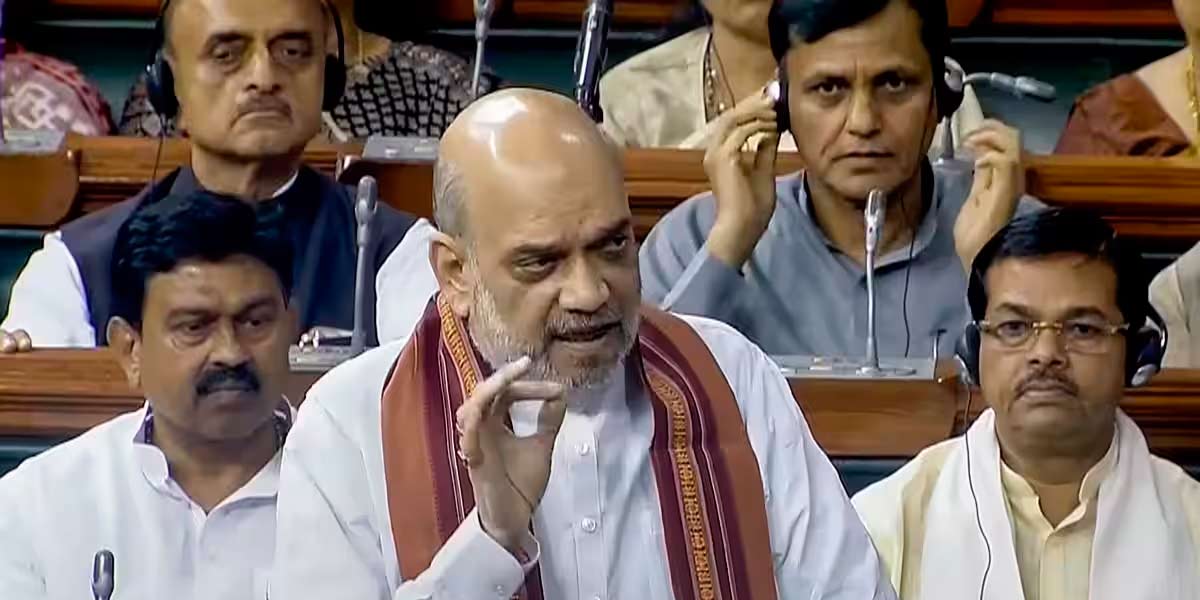 "There is no room for talk of changing the Chief Minister of Manipur" - Amit Shah's speech in Parliament