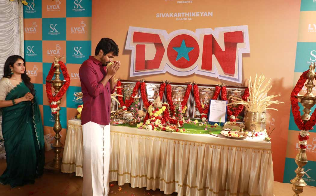 Don movie shooting inauguration photos