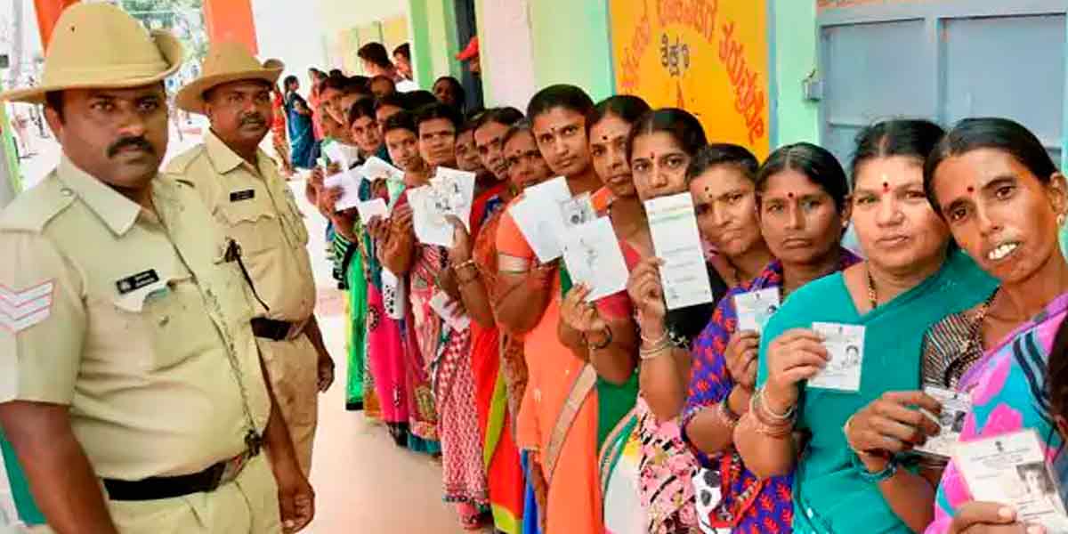 Karnataka Legislative Assembly Election Begins; 1 lakh policemen for security