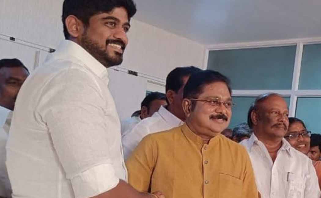 AMMK candidate Shiv Prashant withdraws from Erode East by-election