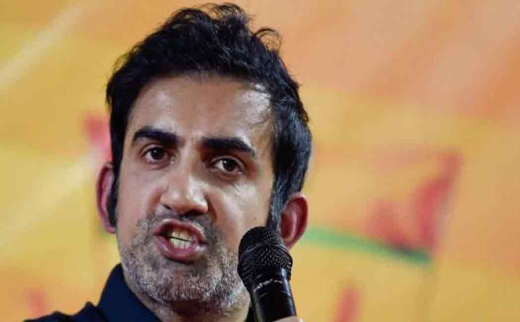 "That young man should be punished in public" said Gautham Gambhir