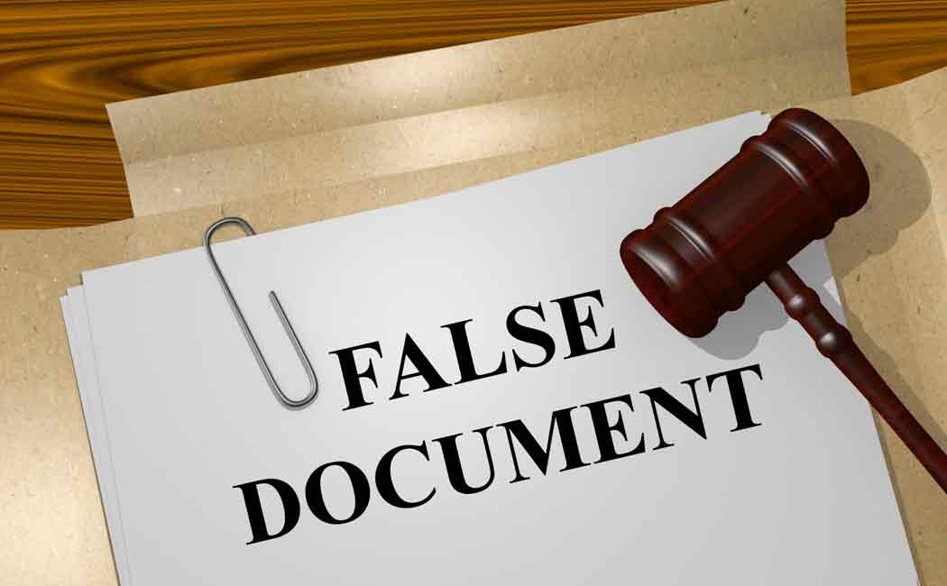 Property for sale with fake documents! Case against 6 persons including the Governor!