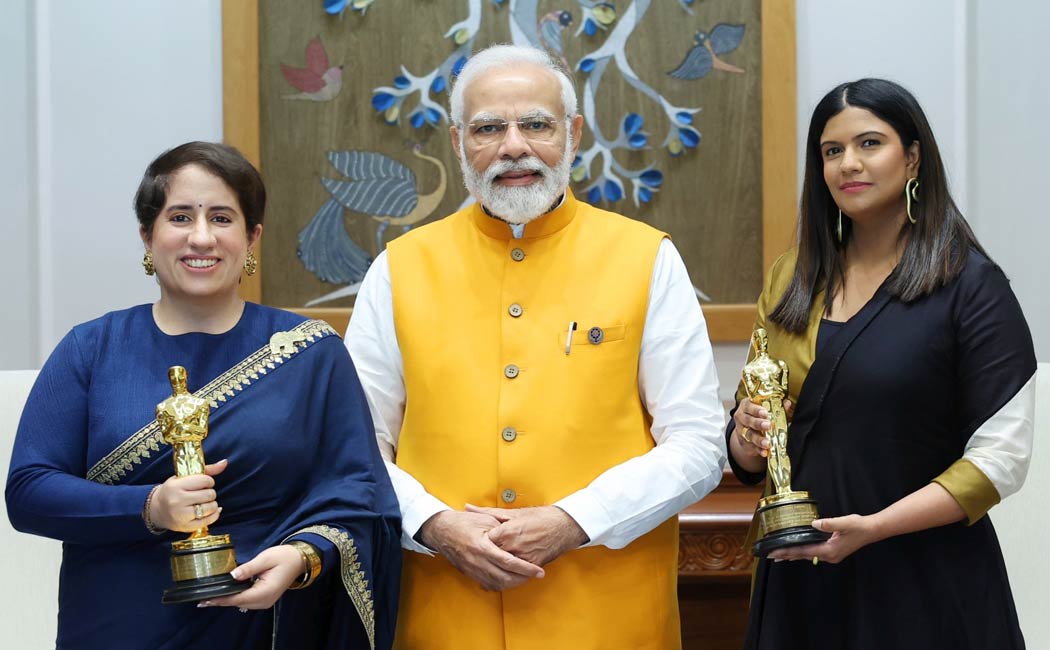 The Elephant Whisperers team meets pm modi