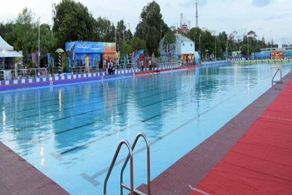 Dy CM Inaugurated by Renovated Swimming Pool at Marina Beach