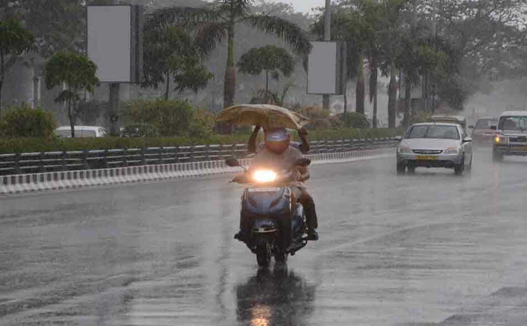 Chance of rain in 20 districts