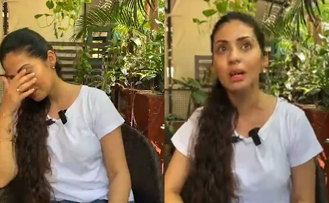 sadha emotional speech abou his hotel