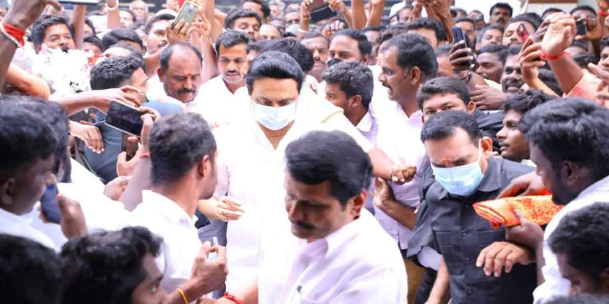 DMK stalin speech in karur