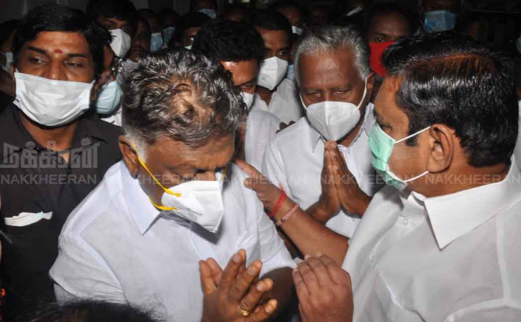 Party leaders and movie celebrities pay homage to OPS wife