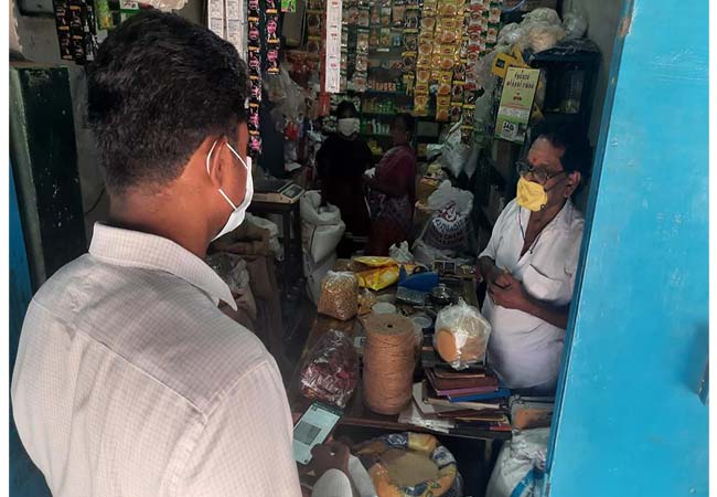 cuddalore district collector order tahsildar inspection shops