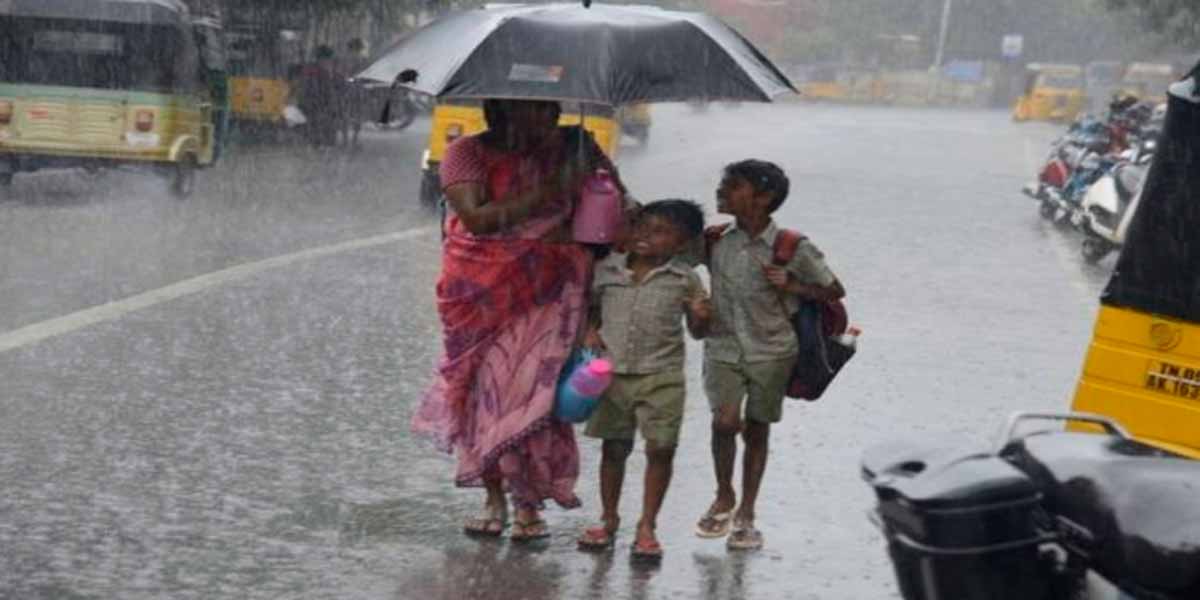 continuous rain; Holidays for schools in Kumari