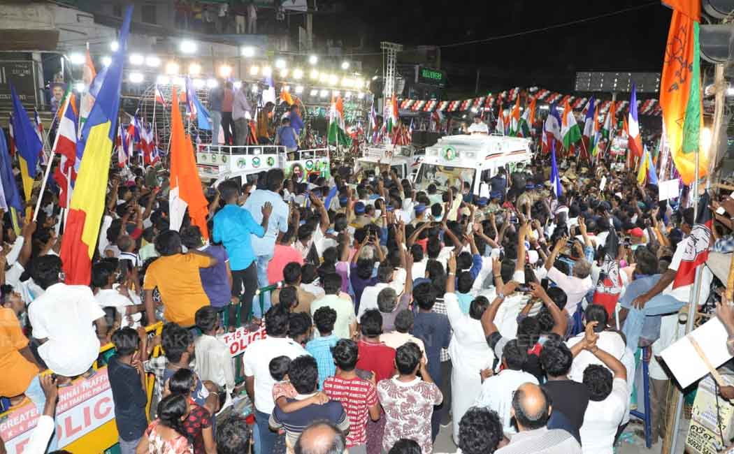 Chief Minister who campaigned supporting Alandur constituency candidate
