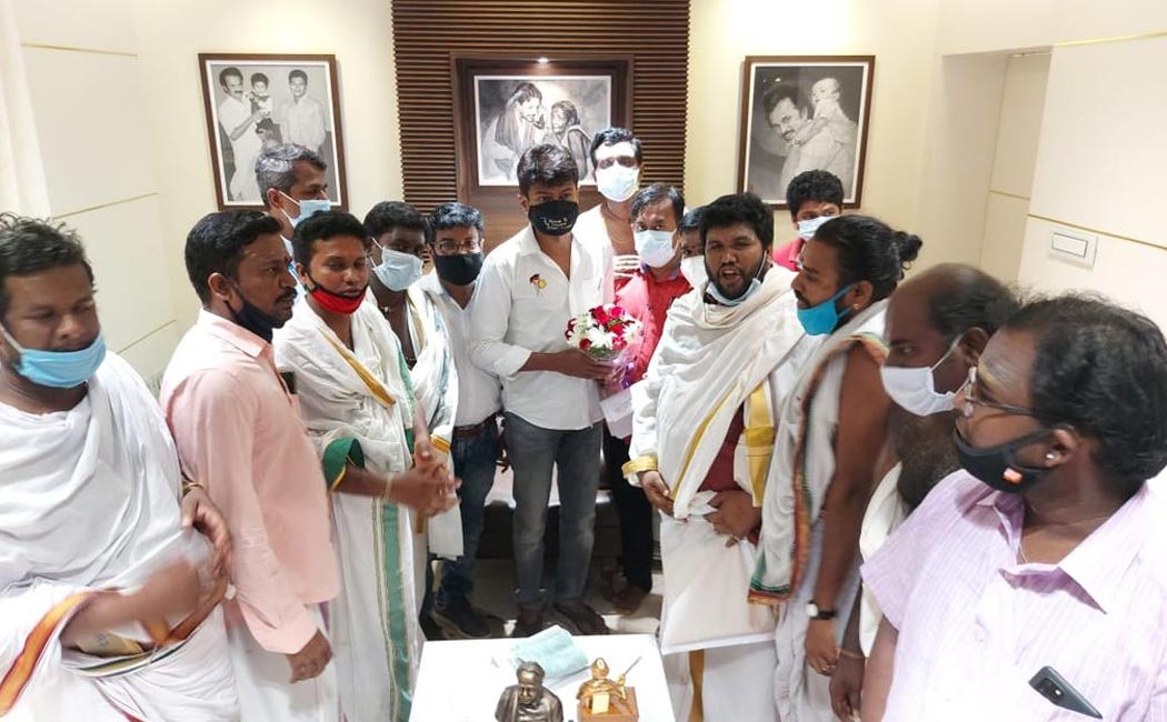 Request to Chief MK Stalin by students trained as priests