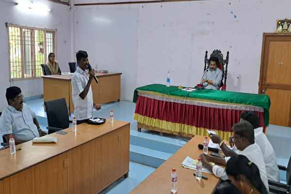 chidambaram municipality meeting councillor request