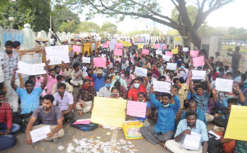 Those who wrote the exam for the gang man job involved in the hunger strike